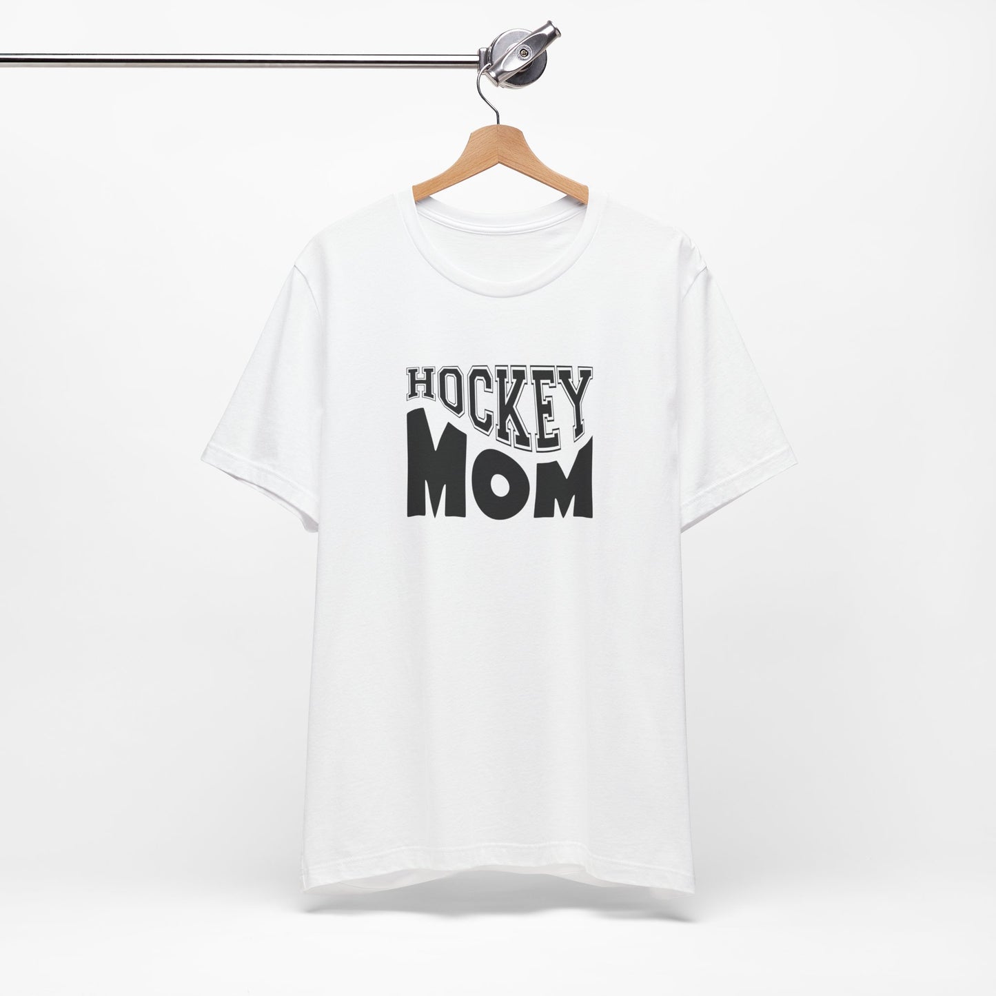 Unisex Jersey Short Sleeve Tee- HOCKEY MOM