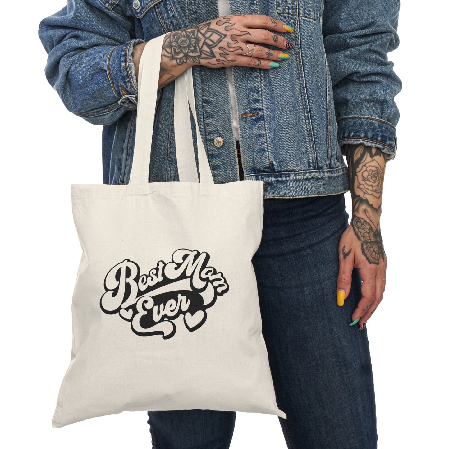 Natural Tote Bag - Best Mom Ever