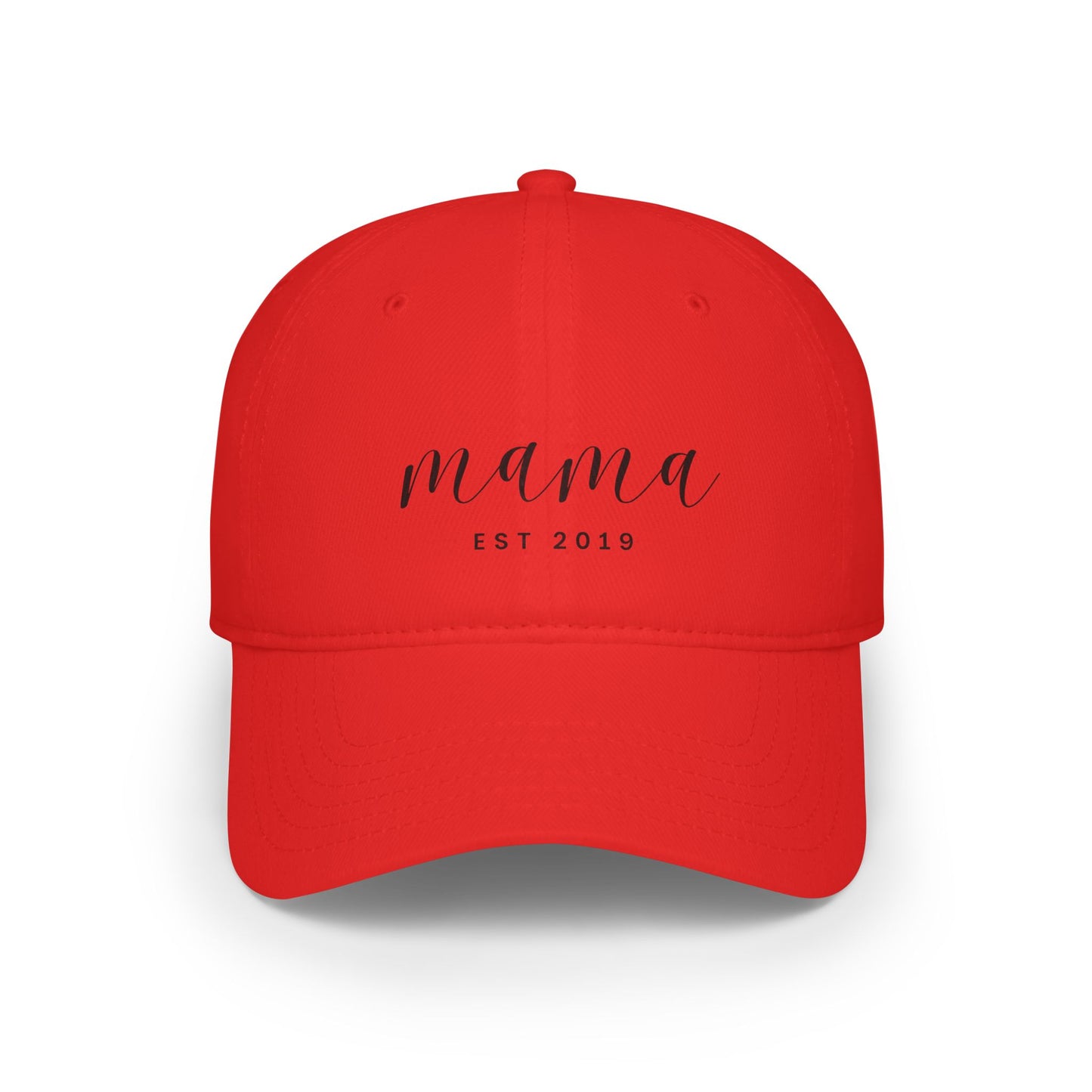 Low Profile Baseball Cap- MAMA EST 2019