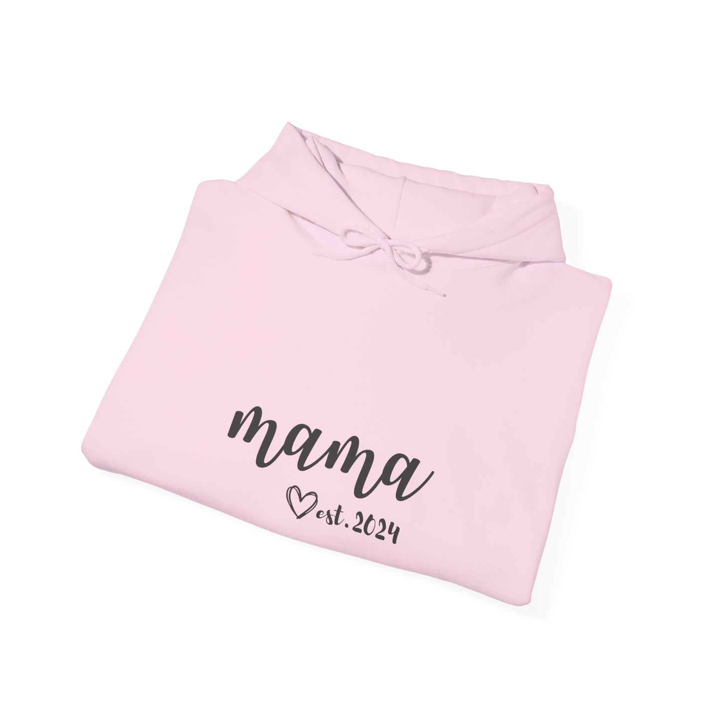 Unisex Hooded Sweatshirt- MAMA EST 2024