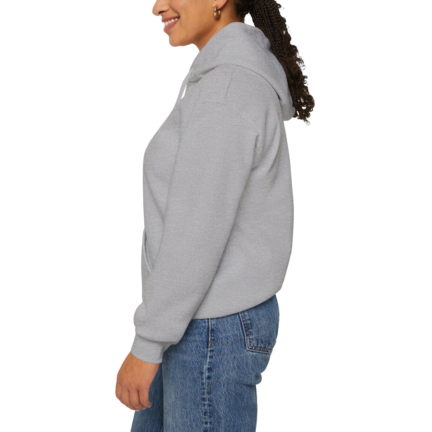 Unisex Hooded Sweatshirt- Mama print in pink
