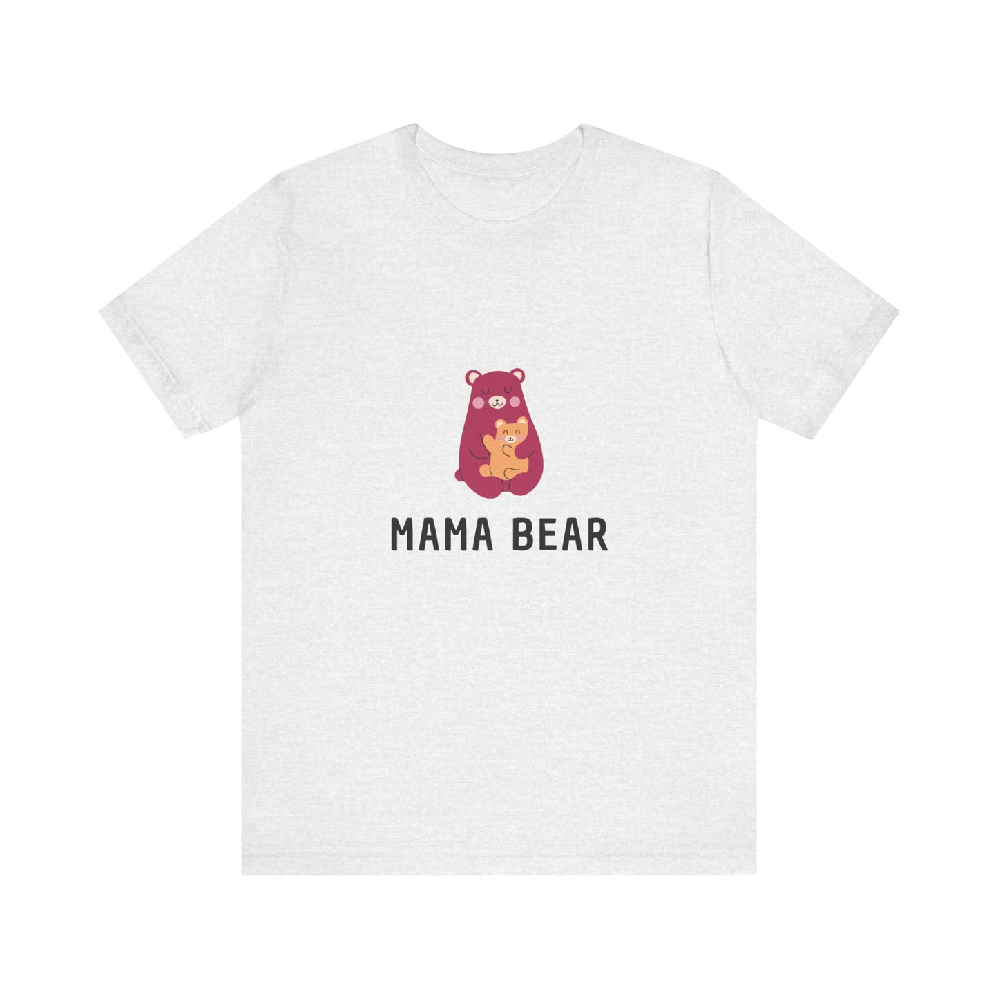 Unisex Jersey Short Sleeve Tee- Pink Mama Bear