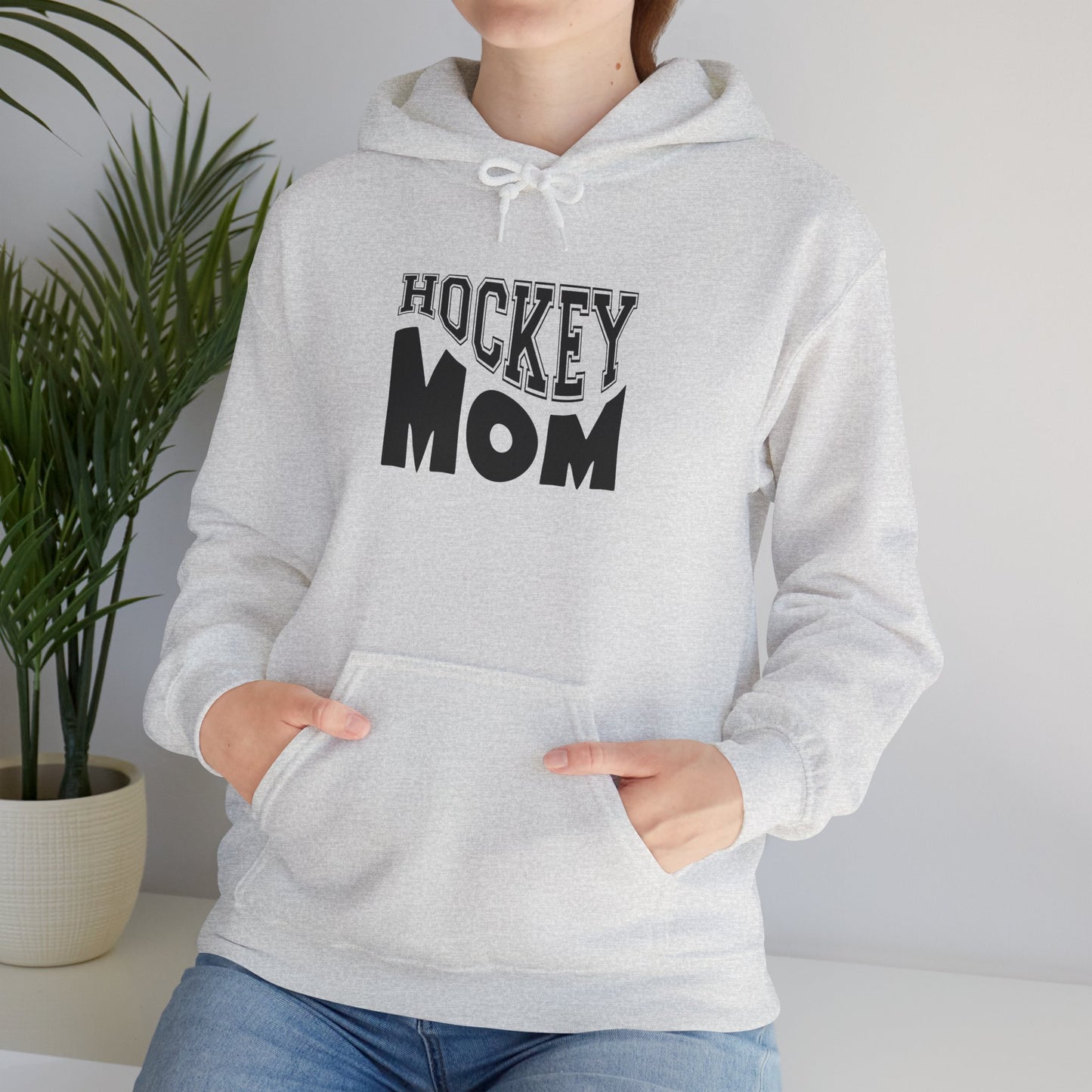 Unisex Hooded Sweatshirt- HOCKEY MOM