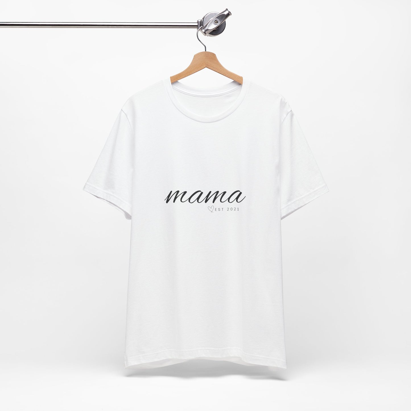 Unisex Jersey Short Sleeve Tee- MAMA EST 2021