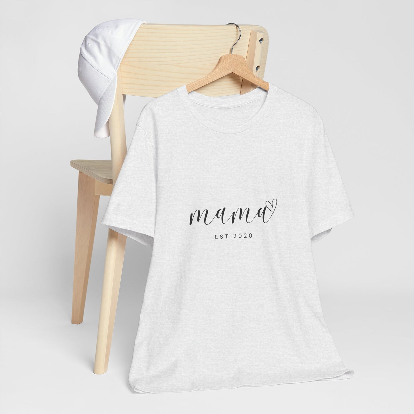 Unisex Jersey Short Sleeve Tee- MAMA EST 2020