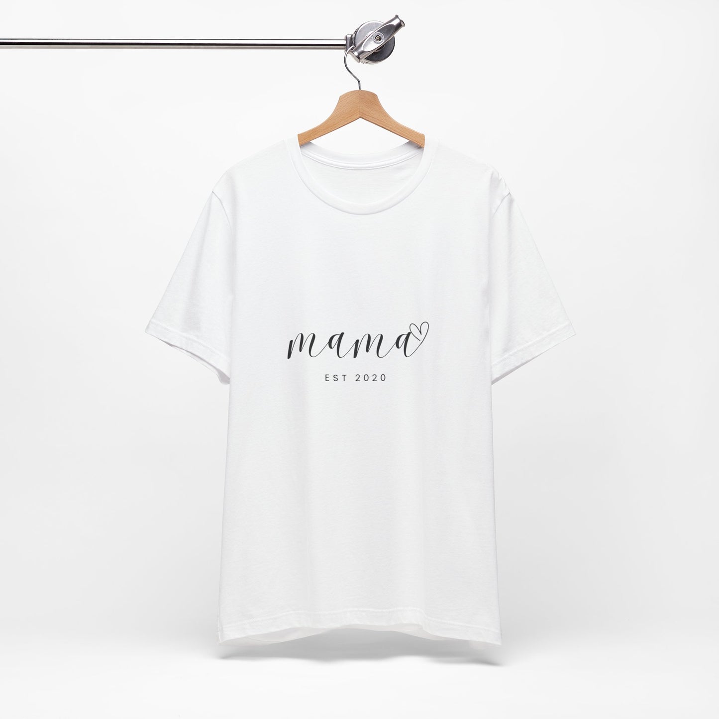 Unisex Jersey Short Sleeve Tee- MAMA EST 2020