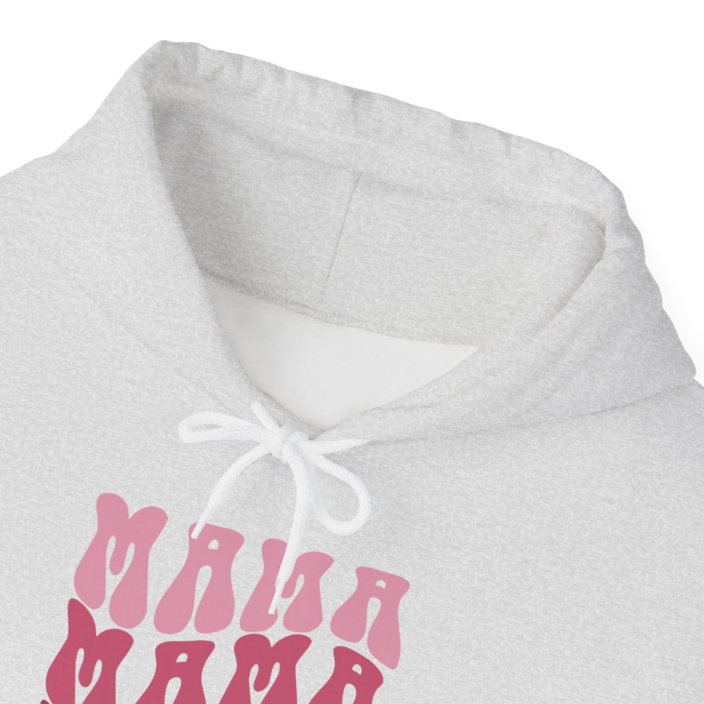 Unisex Hooded Sweatshirt- Mama print in pink