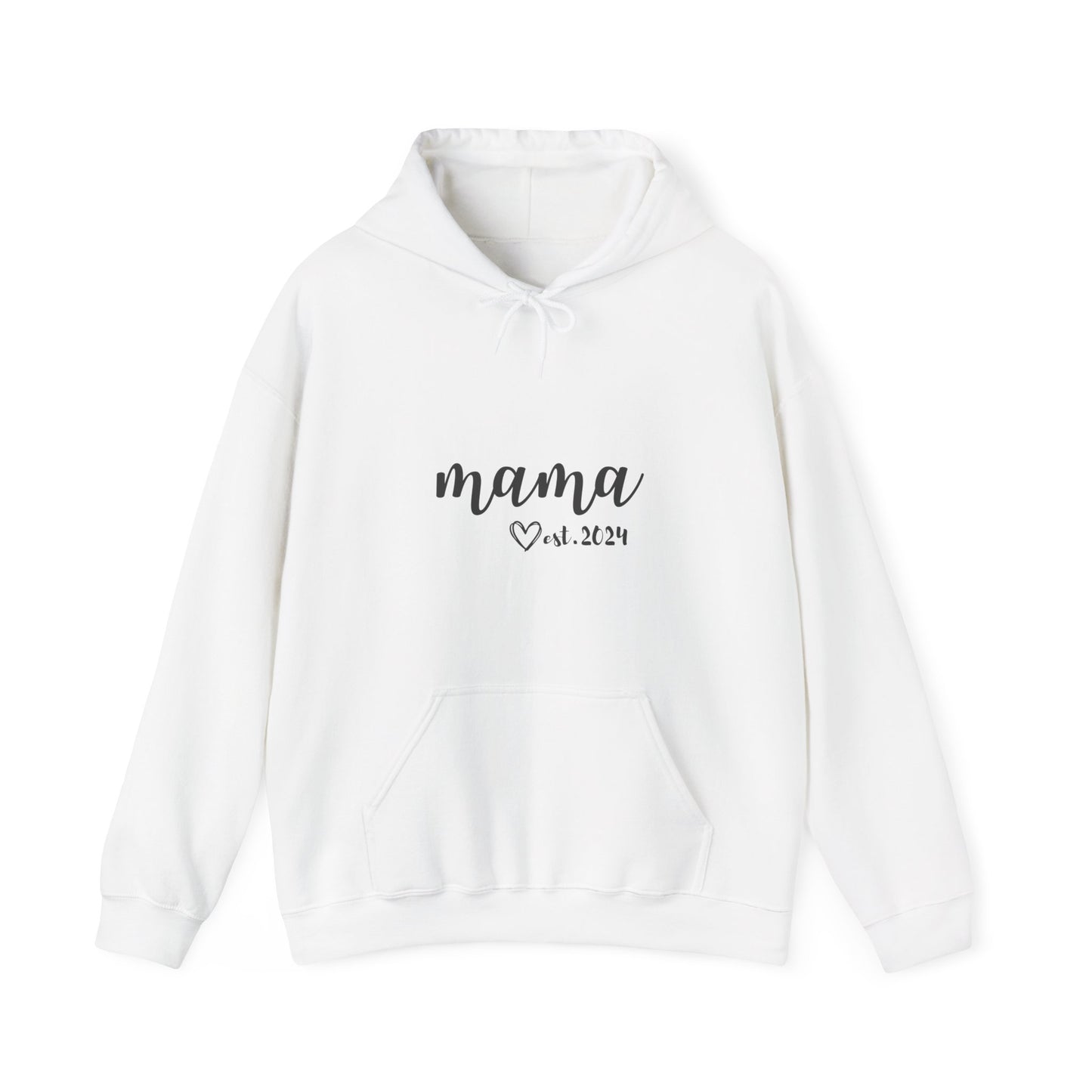 Unisex Hooded Sweatshirt- MAMA EST 2024