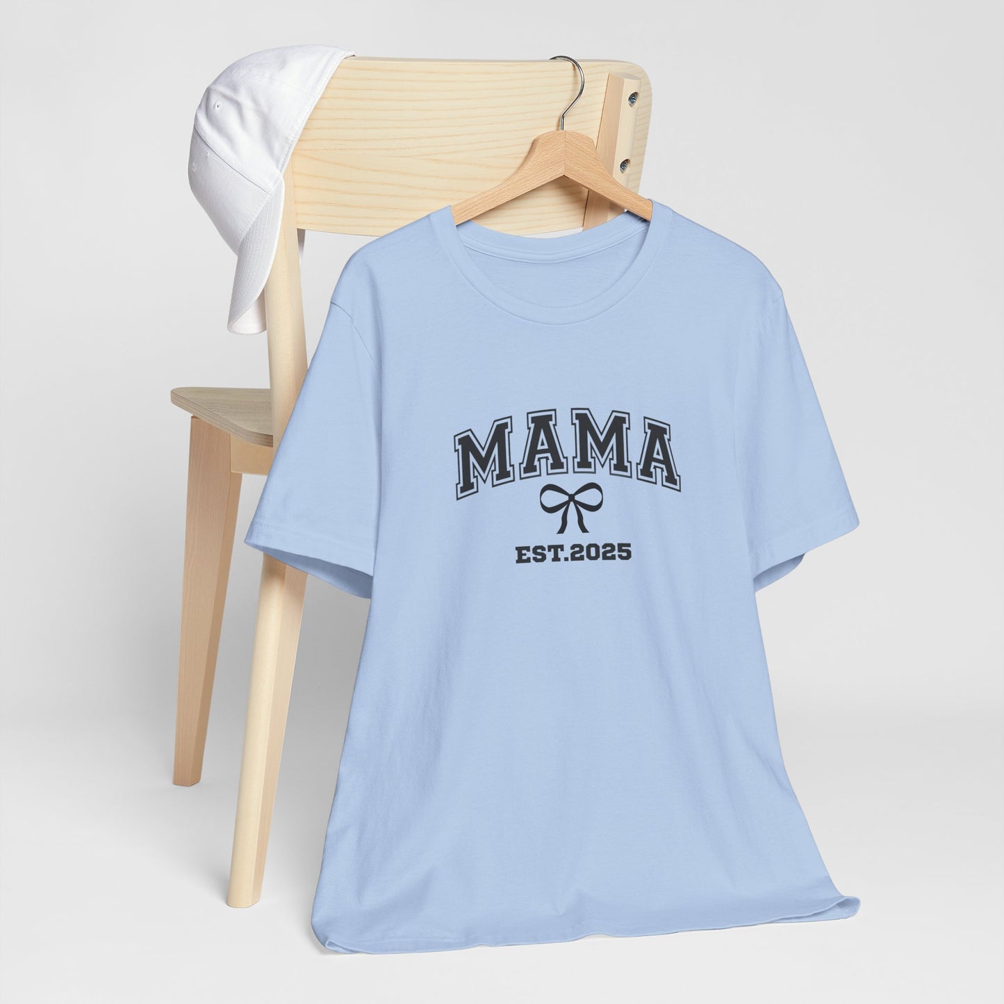 Unisex Jersey Short Sleeve Tee- MAMA EST 2025