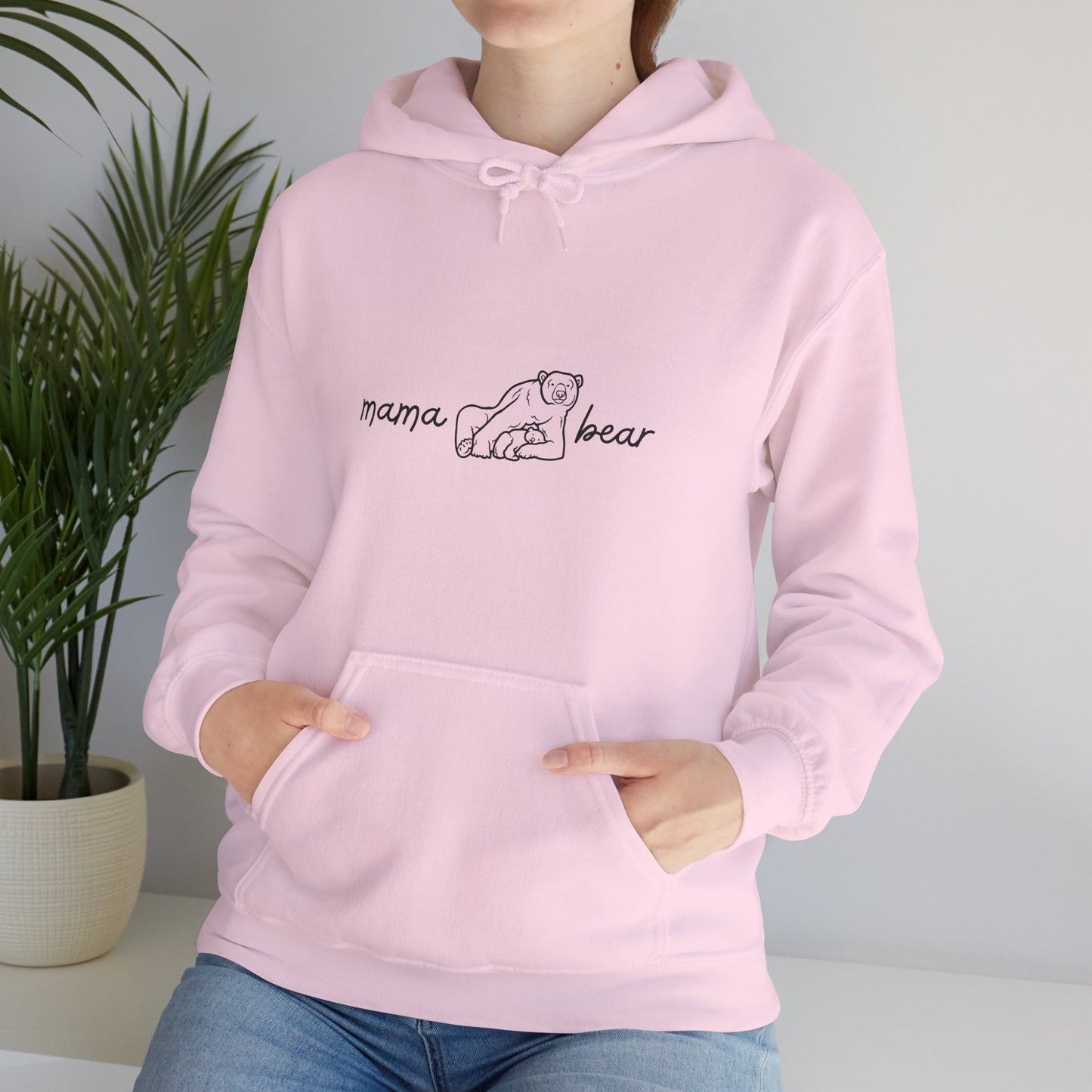 Unisex Hooded Sweatshirt- Mama Bear
