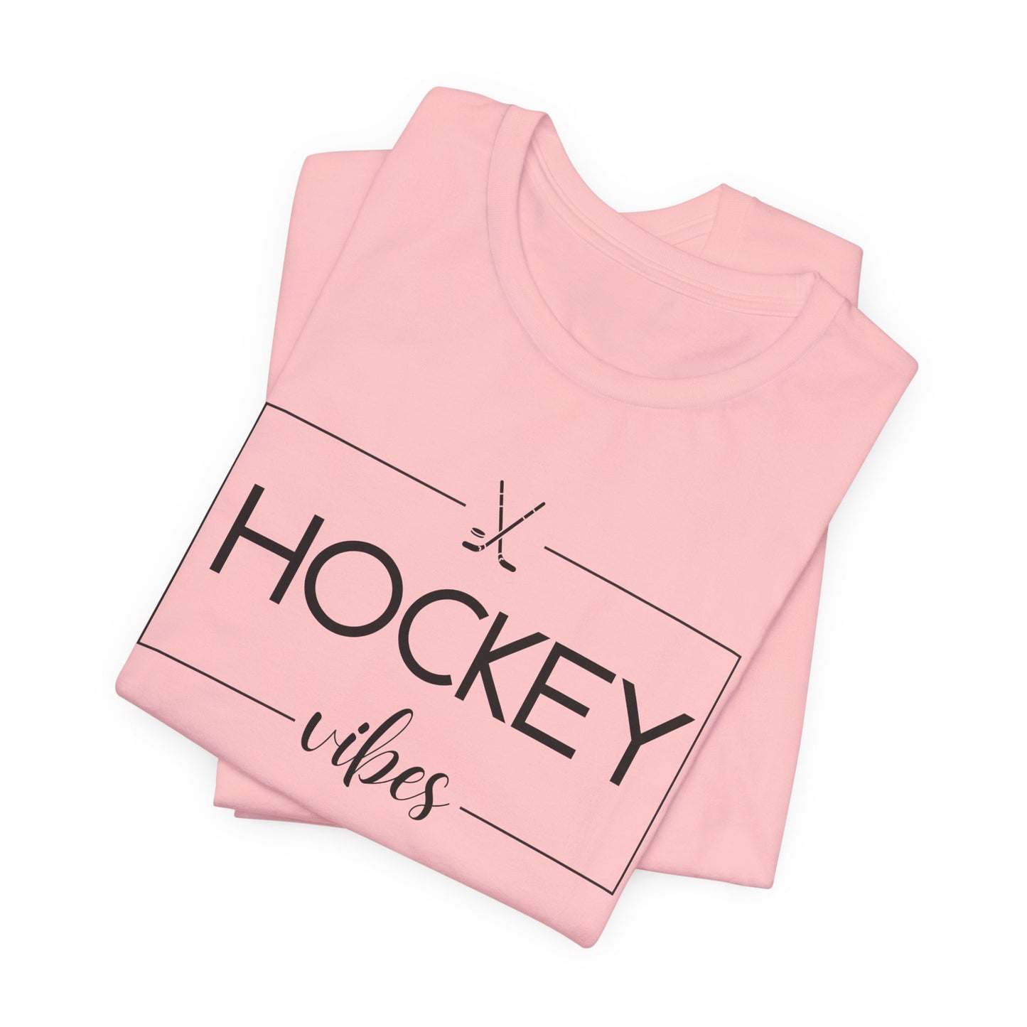 Unisex Jersey Short Sleeve Tee- Hockey Vibes