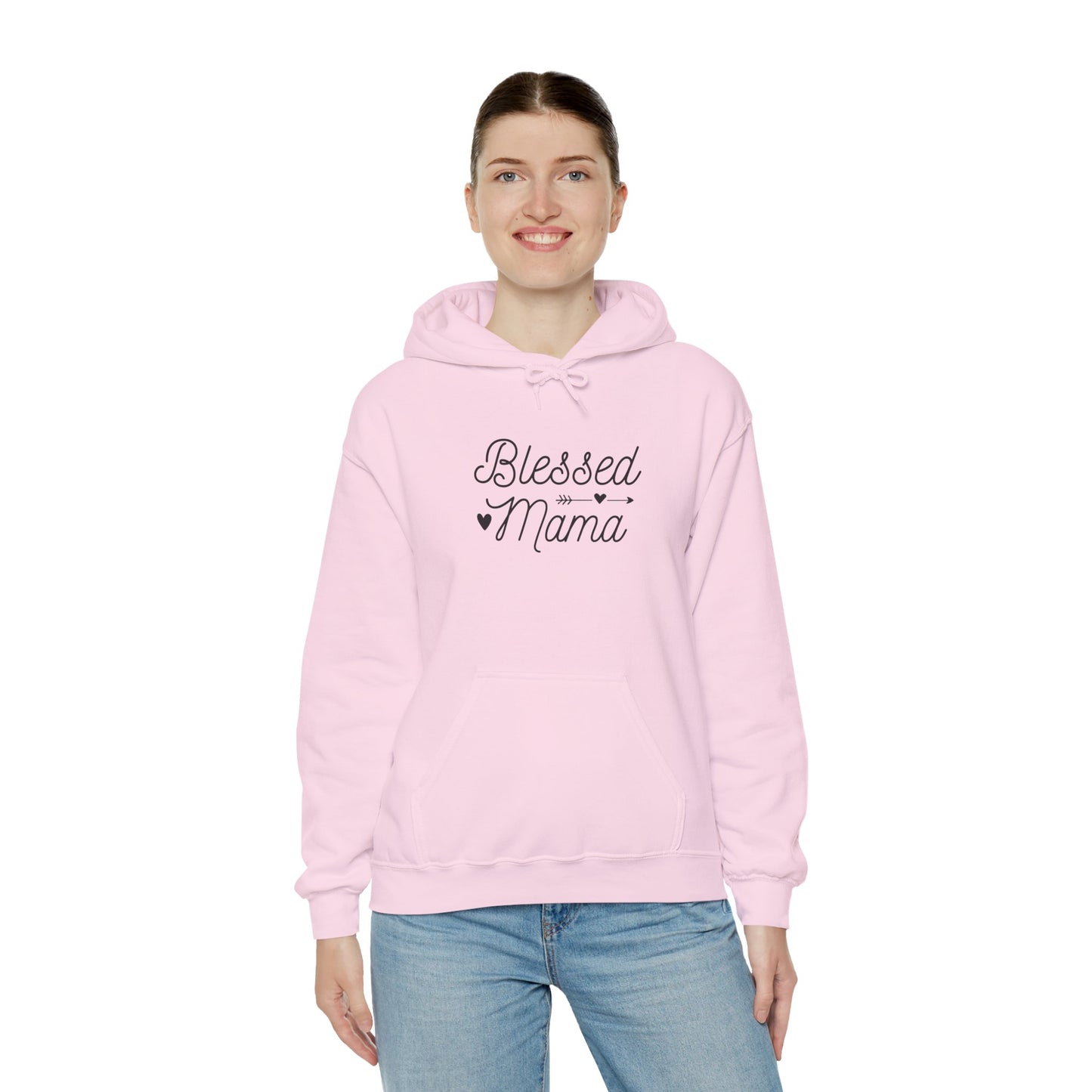 Unisex Hooded Sweatshirt- Blessed Mama