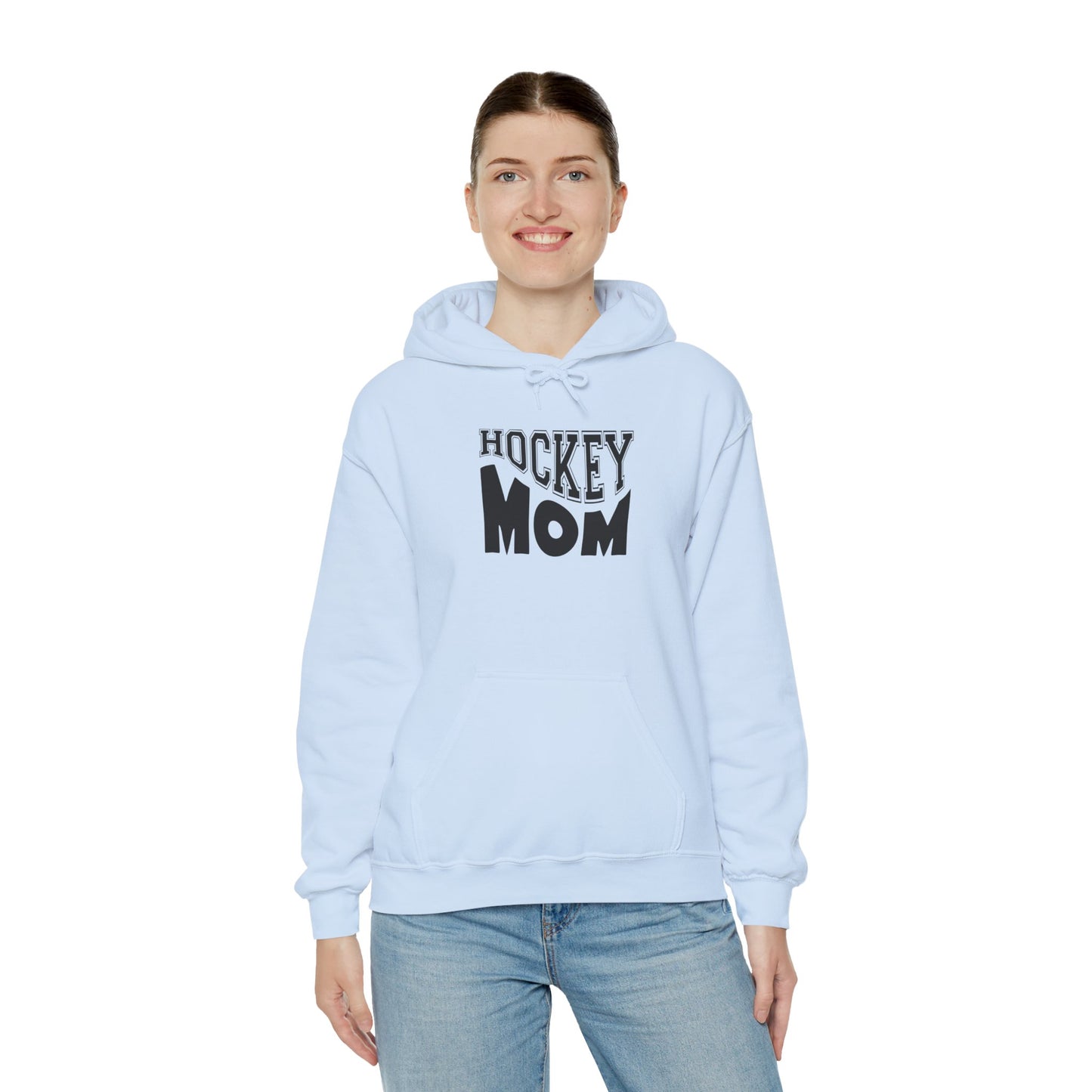 Unisex Hooded Sweatshirt- HOCKEY MOM