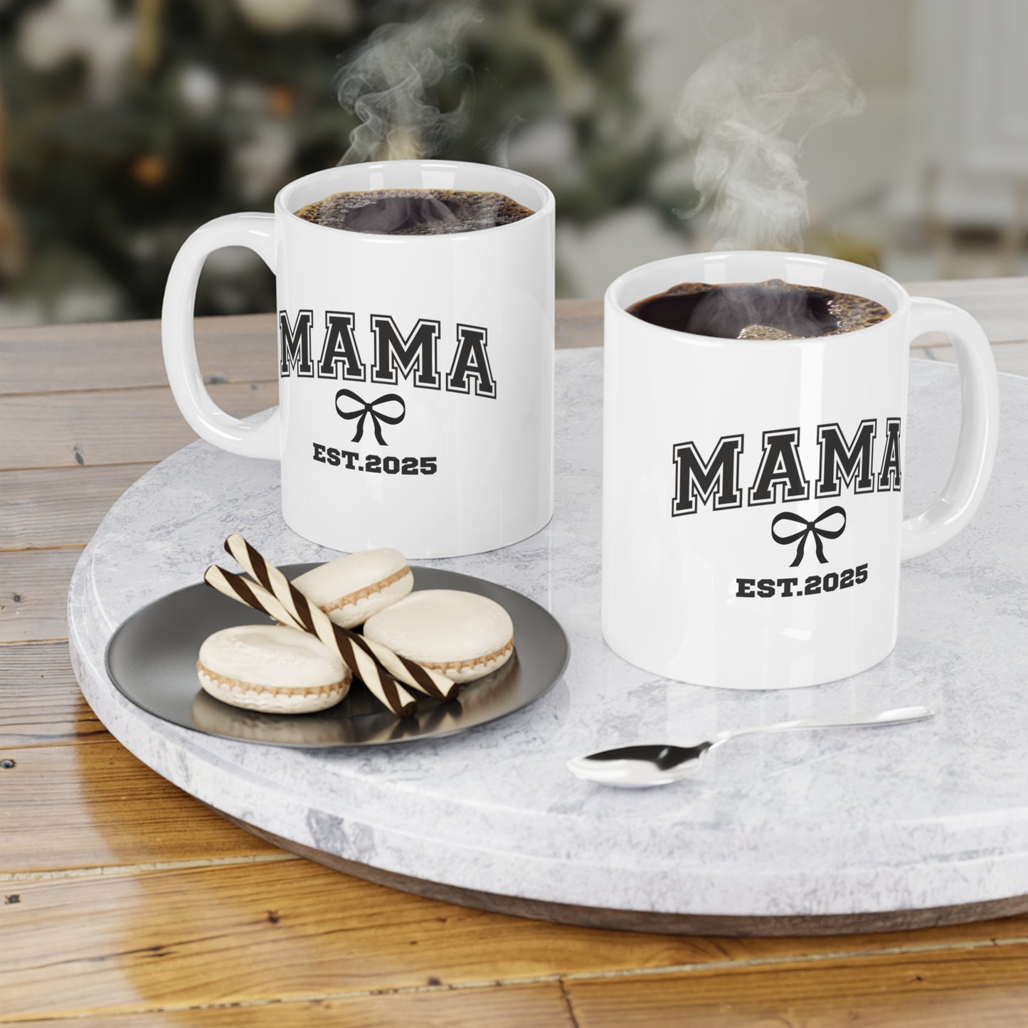 Ceramic Mug- MAMA EST 2025