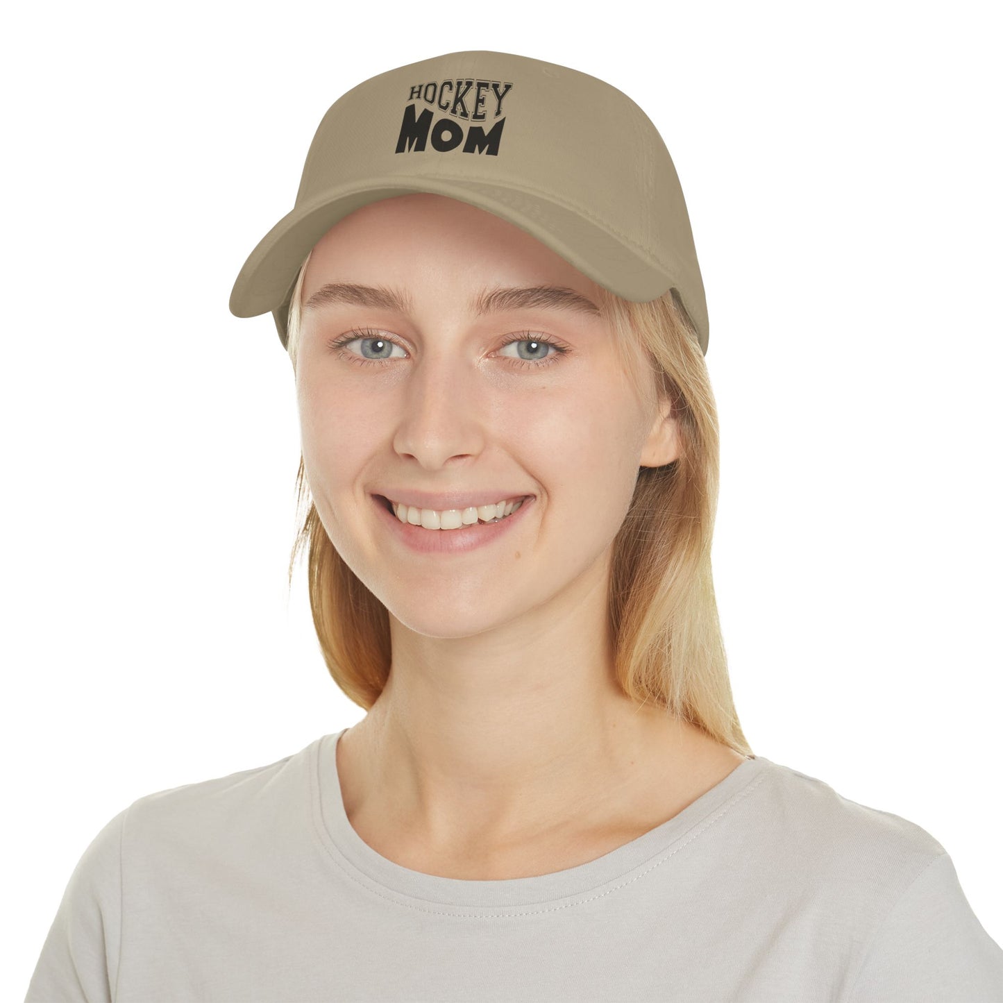 Low Profile Baseball Cap- HOCKEY MOM