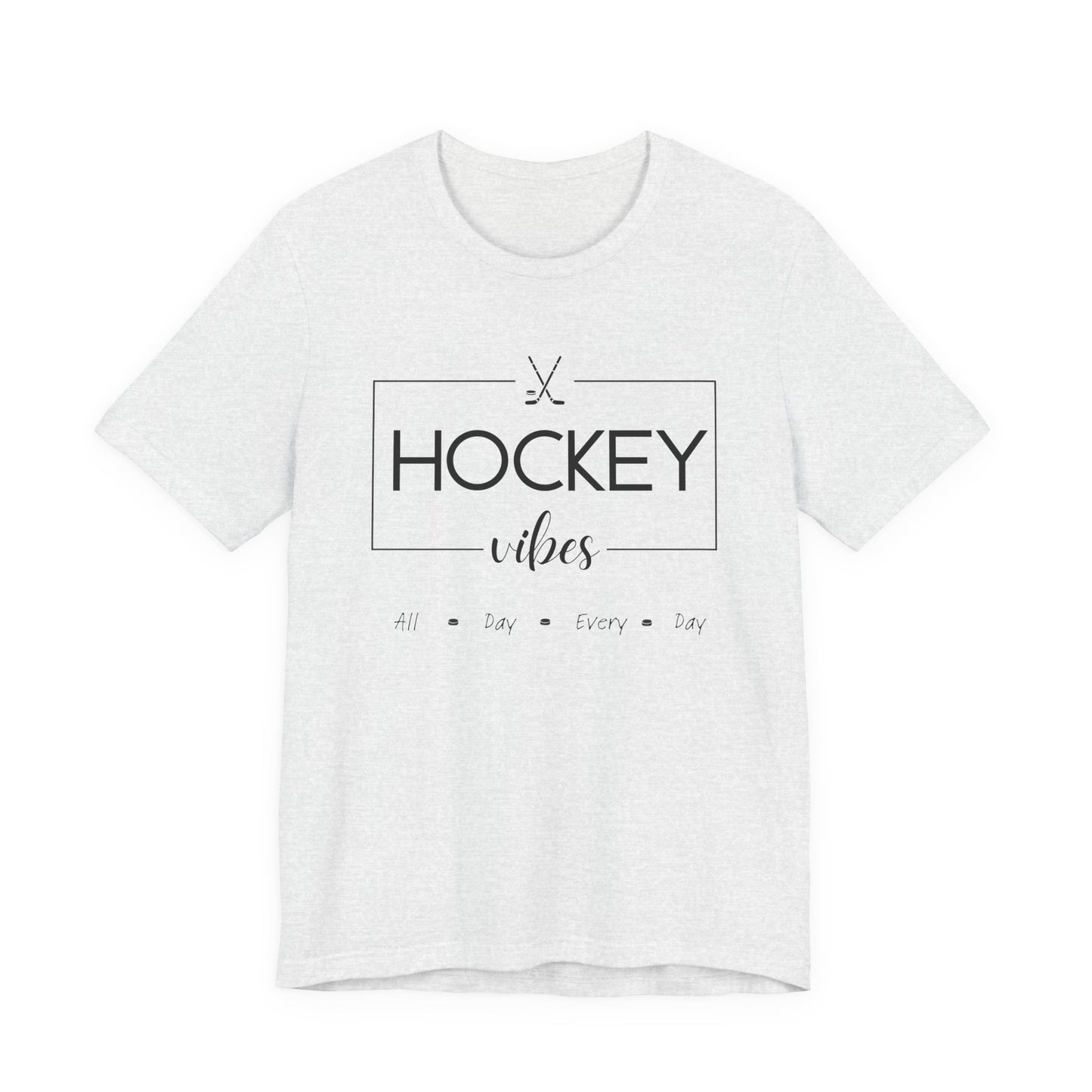 Unisex Jersey Short Sleeve Tee- Hockey Vibes
