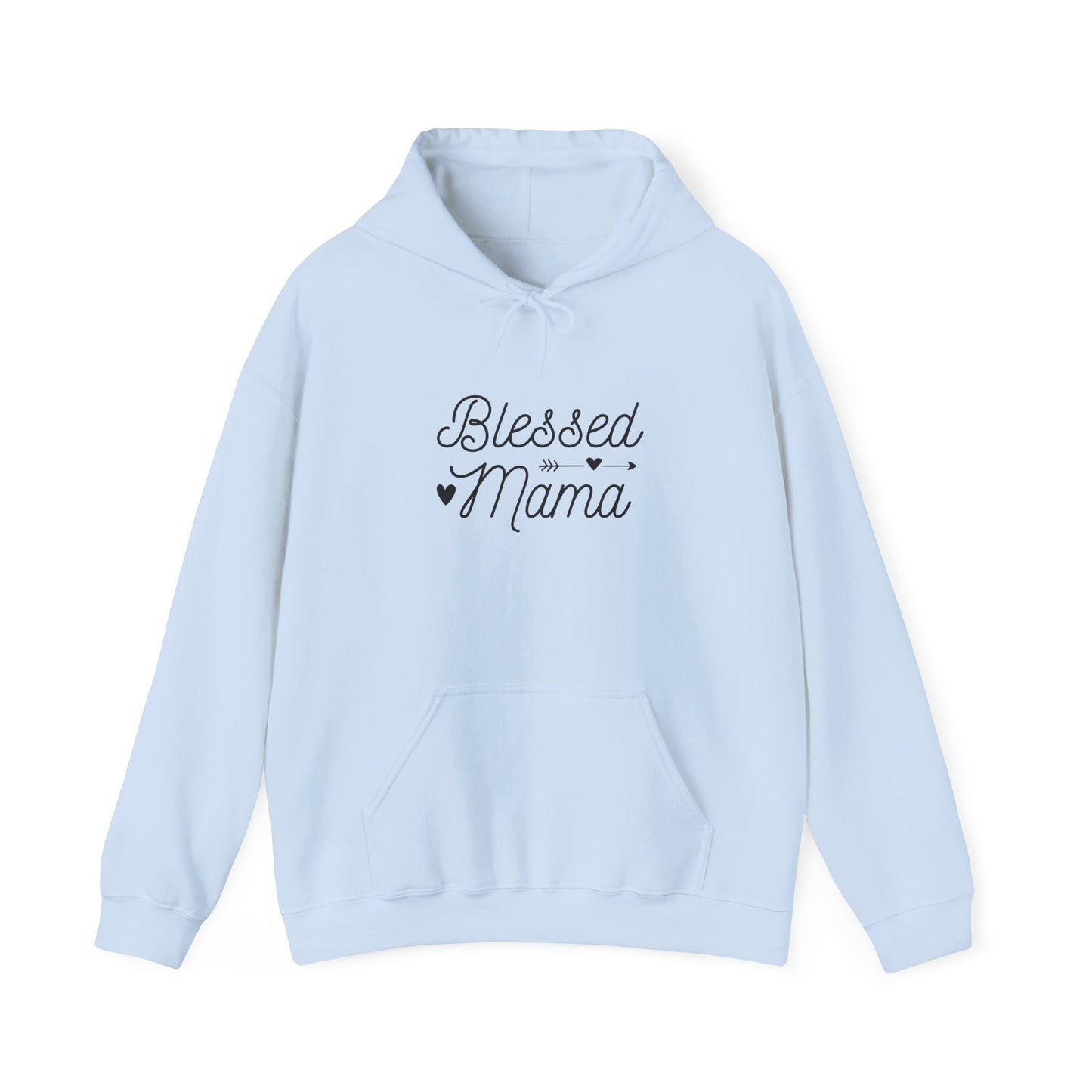Unisex Hooded Sweatshirt- Blessed Mama