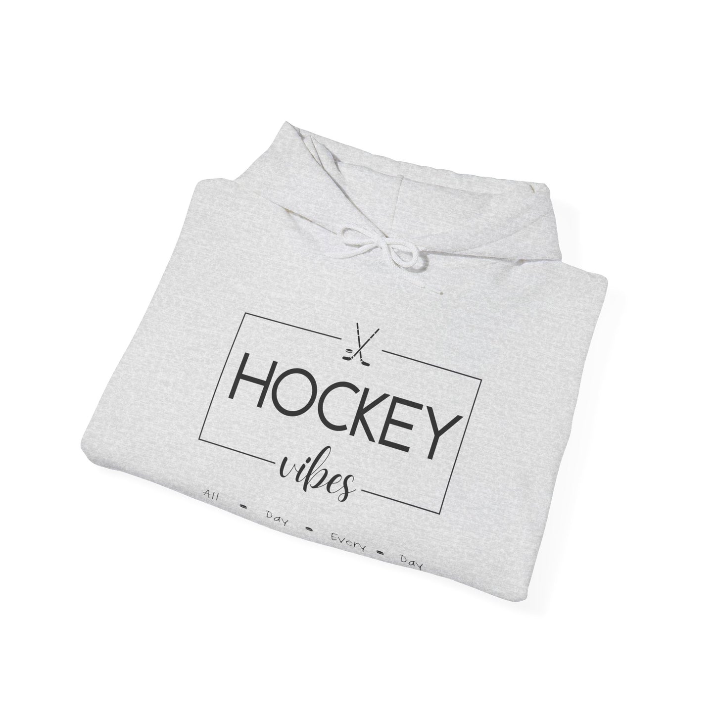 Unisex Hooded Sweatshirt-Hockey Vibes