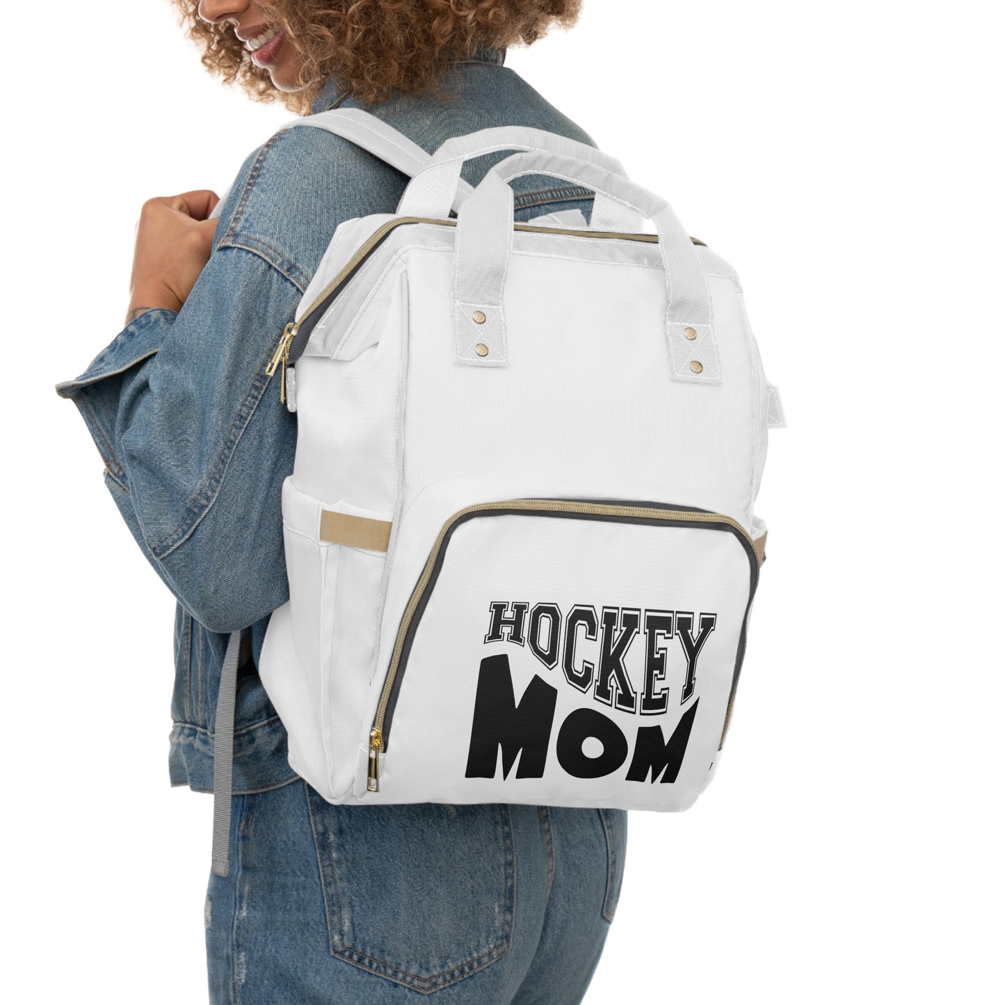Diaper Backpack- HOCKEY MOM