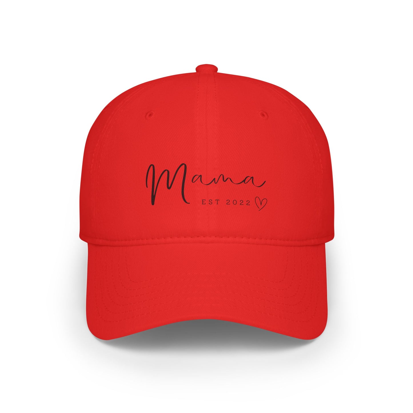 Low Profile Baseball Cap- MAMA EST 2022