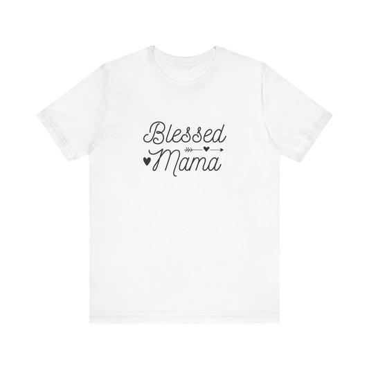 Unisex Jersey Short Sleeve Tee- Blessed Mama