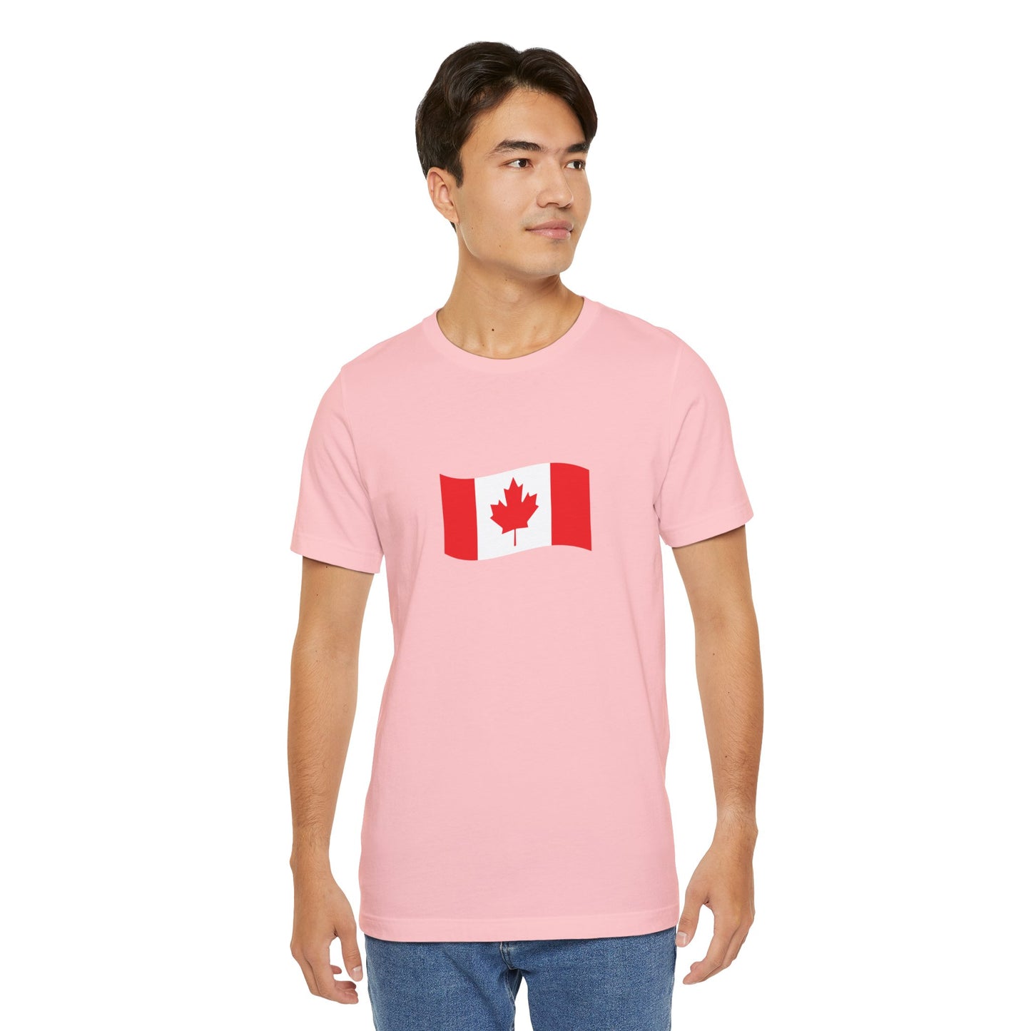Unisex Jersey Short Sleeve Tee- Canadian Flag