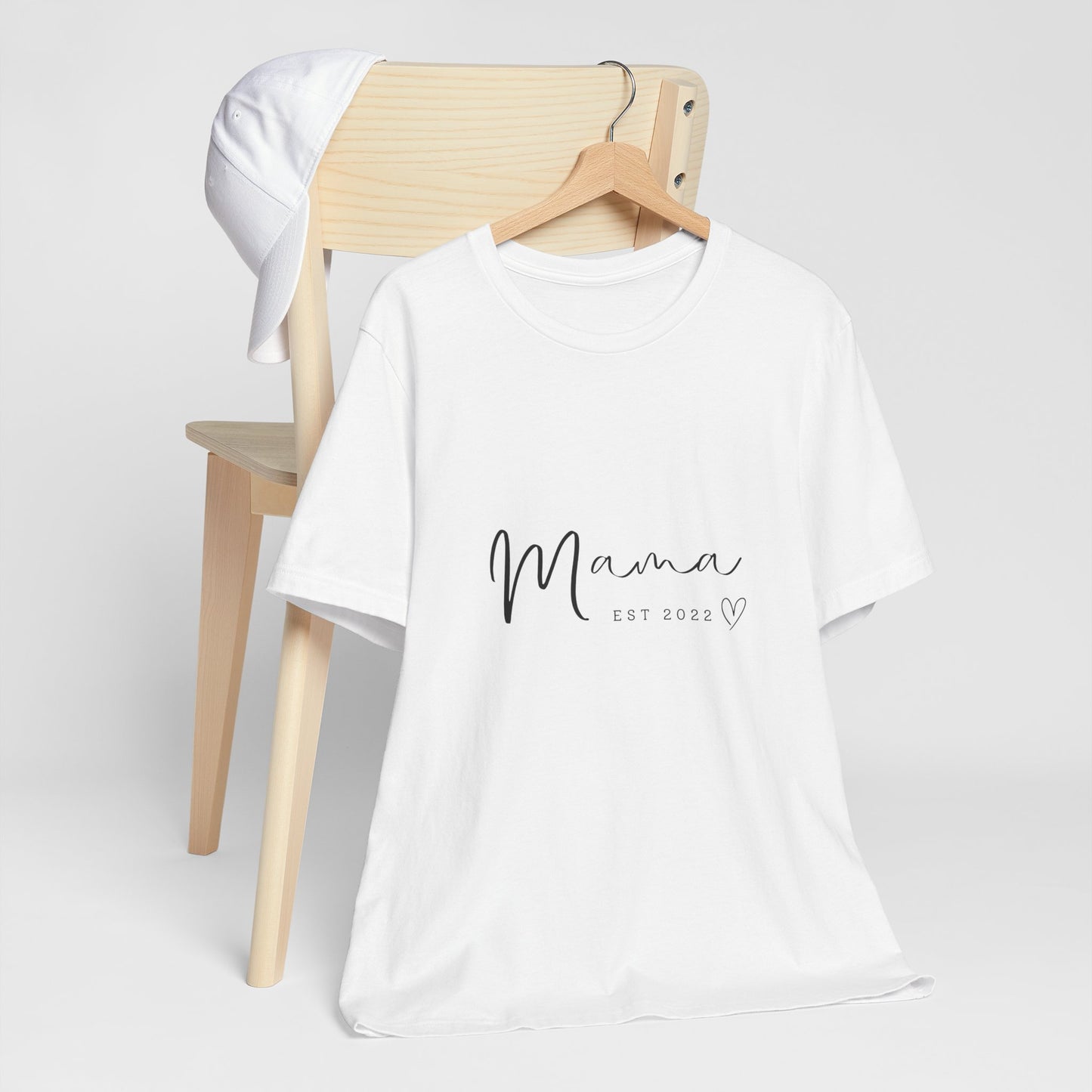 Unisex Jersey Short Sleeve Tee- MAMA EST 2022