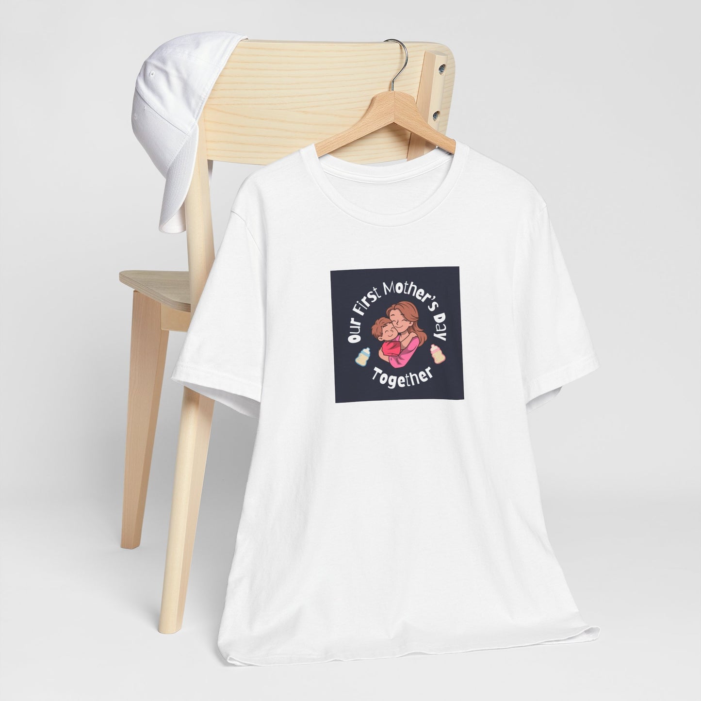 Unisex Jersey Short Sleeve Tee- Our First Mother's Day Together