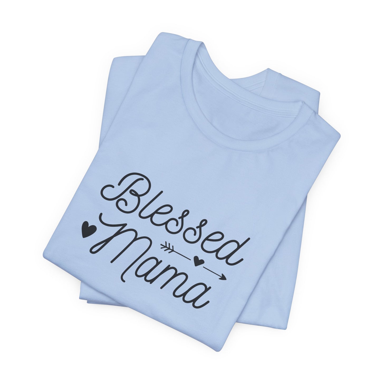 Unisex Jersey Short Sleeve Tee- Blessed Mama