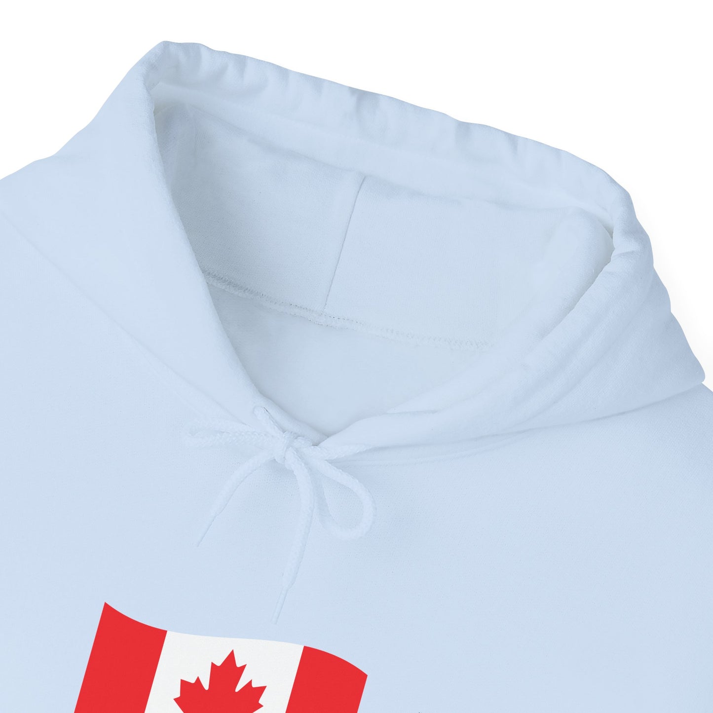 Unisex Hooded Sweatshirt- Canadian Flag