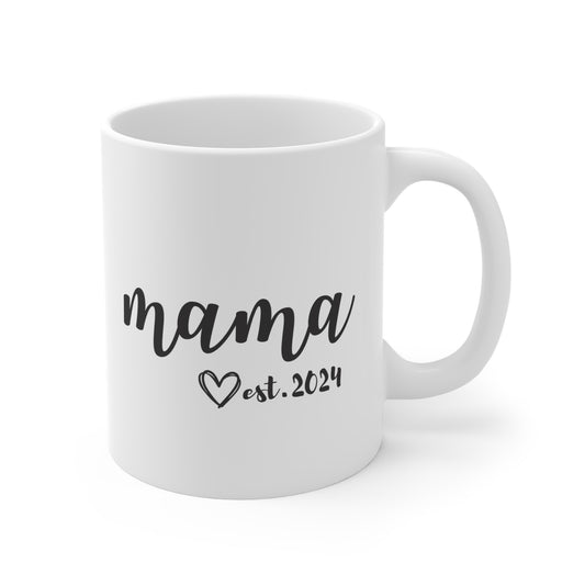Ceramic Mug- MAMA EST 2024