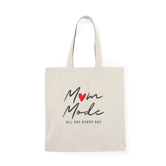 Natural Tote Bag - Mom Mode
