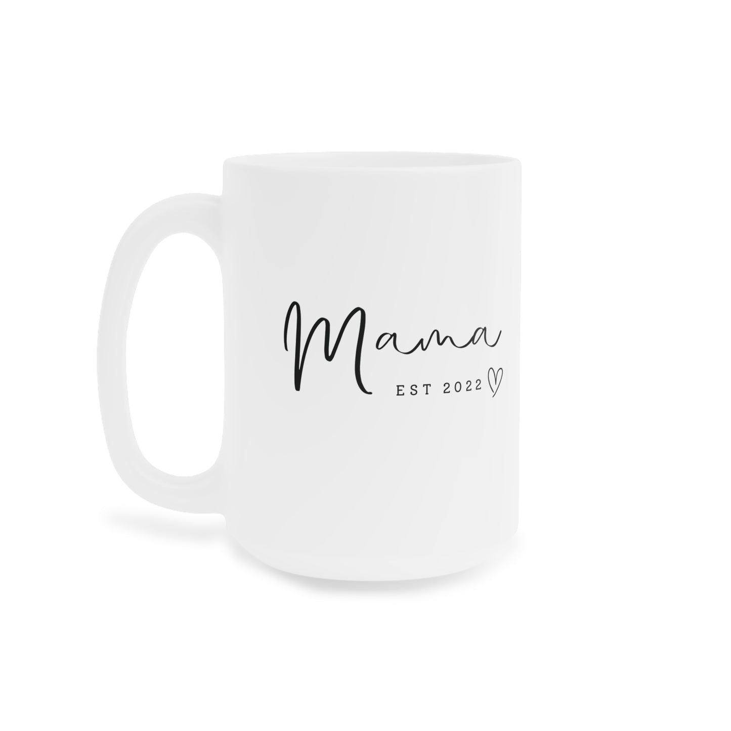 Ceramic Mug- MAMA EST 2022