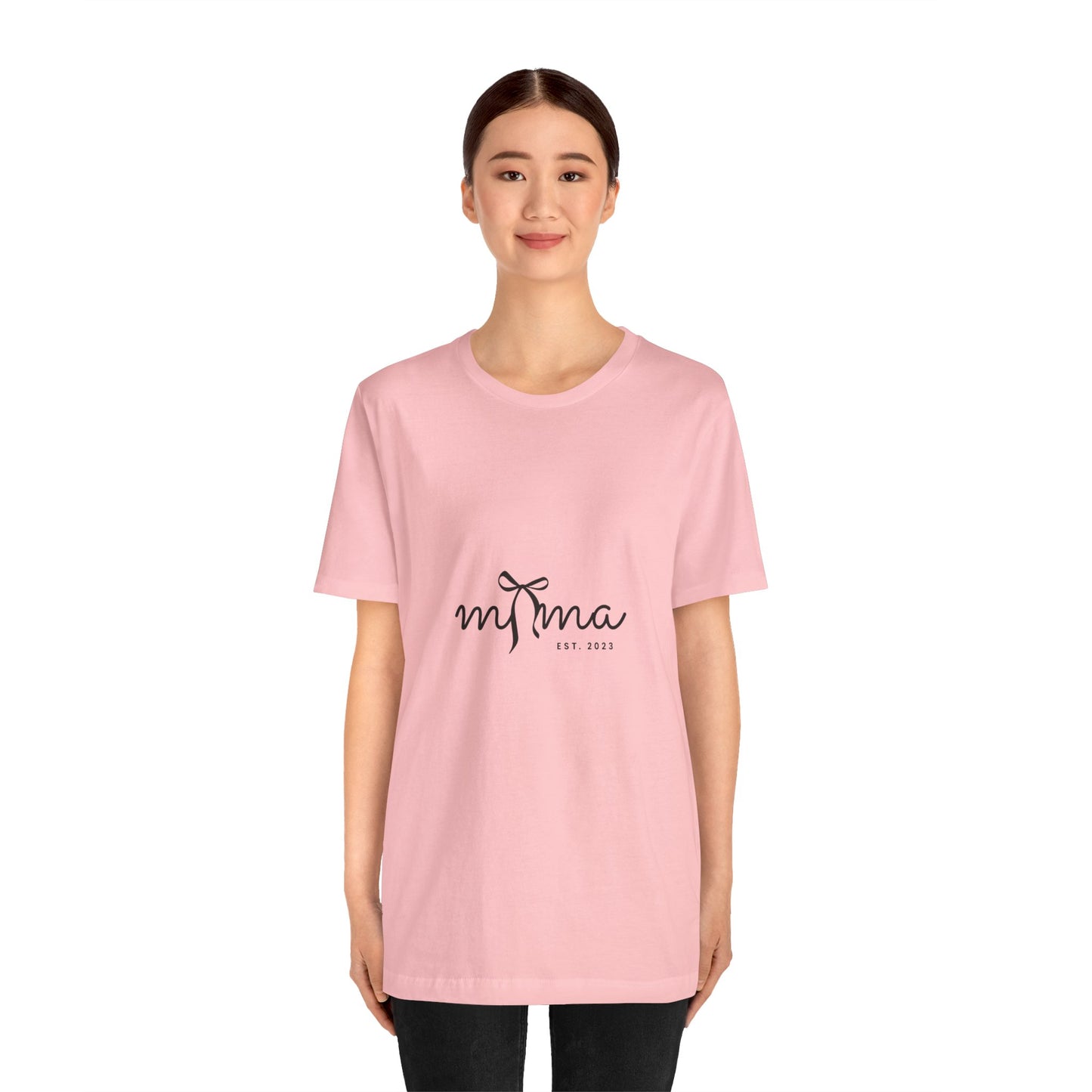 Unisex Jersey Short Sleeve Tee- MAMA EST 2023