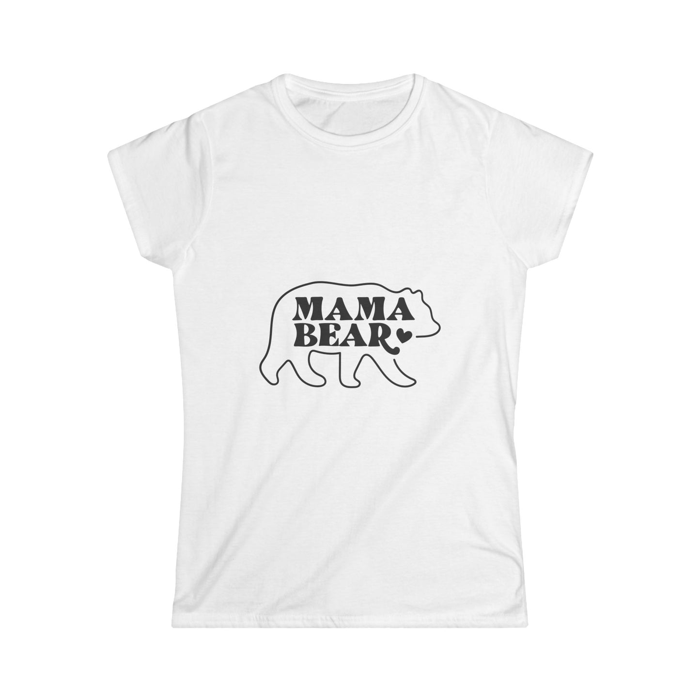 Women's Softstyle Tee- Mama Bear