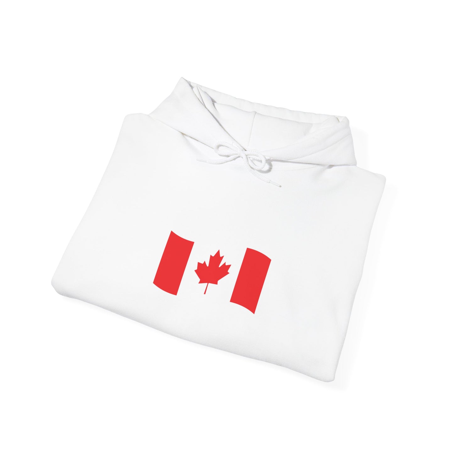 Unisex Hooded Sweatshirt- Canadian Flag
