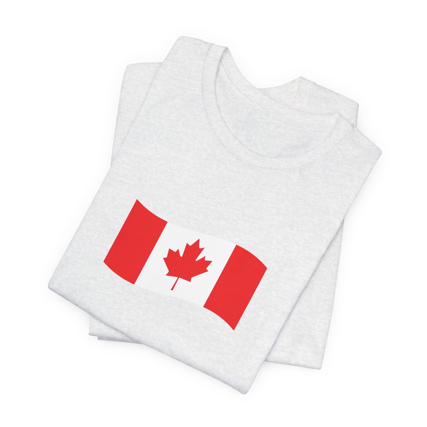 Unisex Jersey Short Sleeve Tee- Canadian Flag
