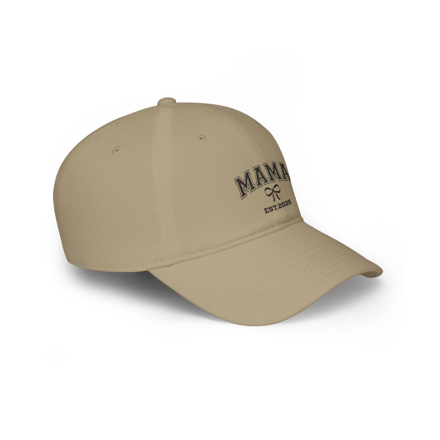 Low Profile Baseball Cap- MAMA EST 2025