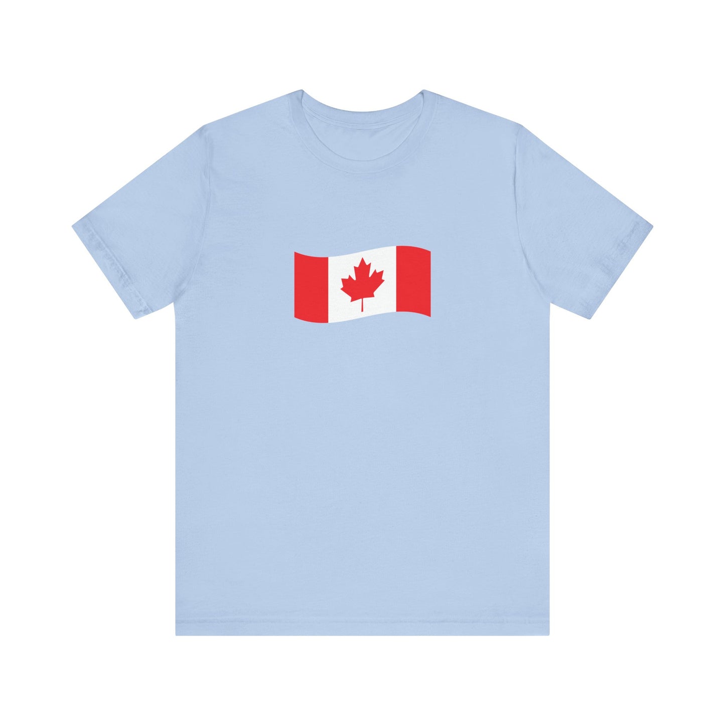 Unisex Jersey Short Sleeve Tee- Canadian Flag