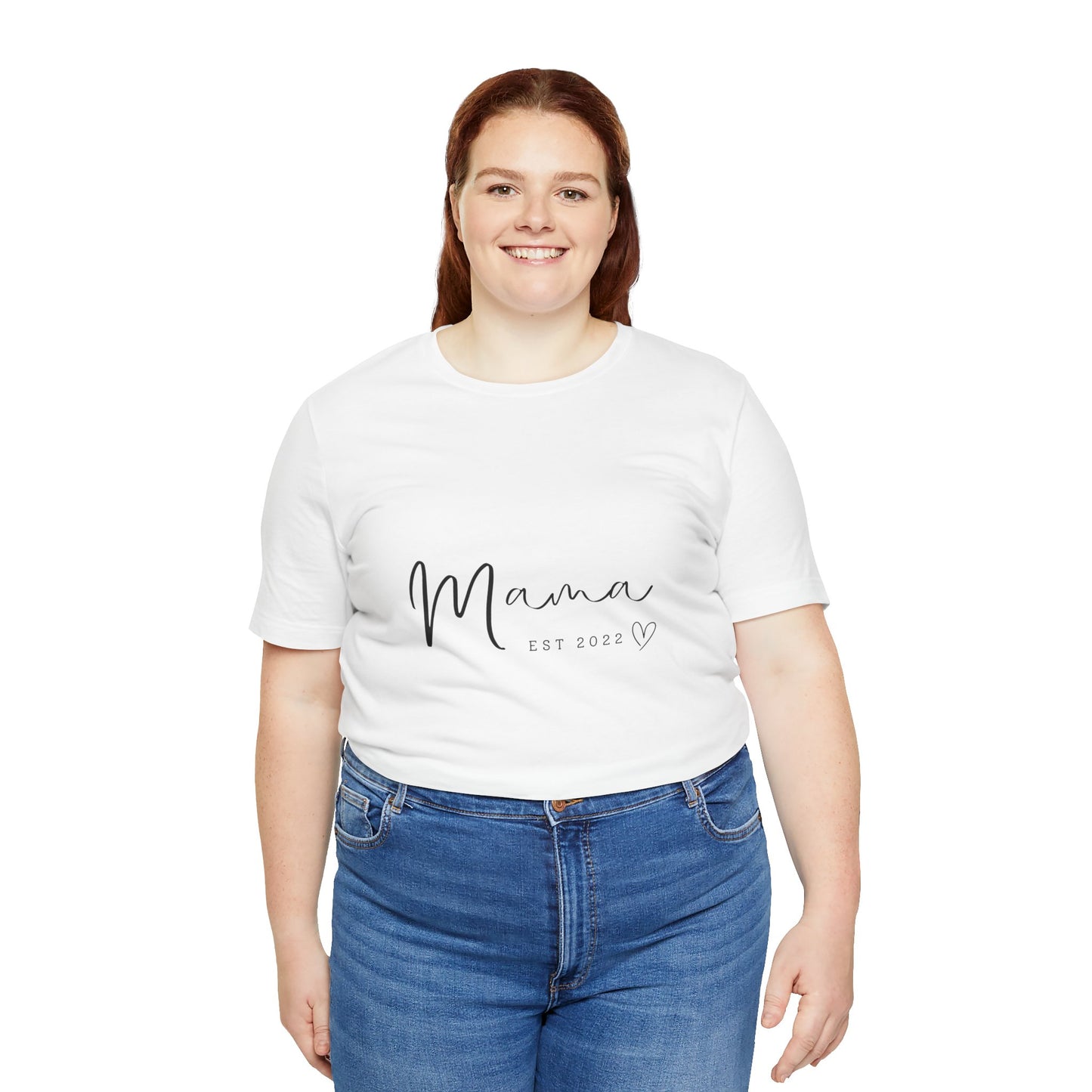 Unisex Jersey Short Sleeve Tee- MAMA EST 2022