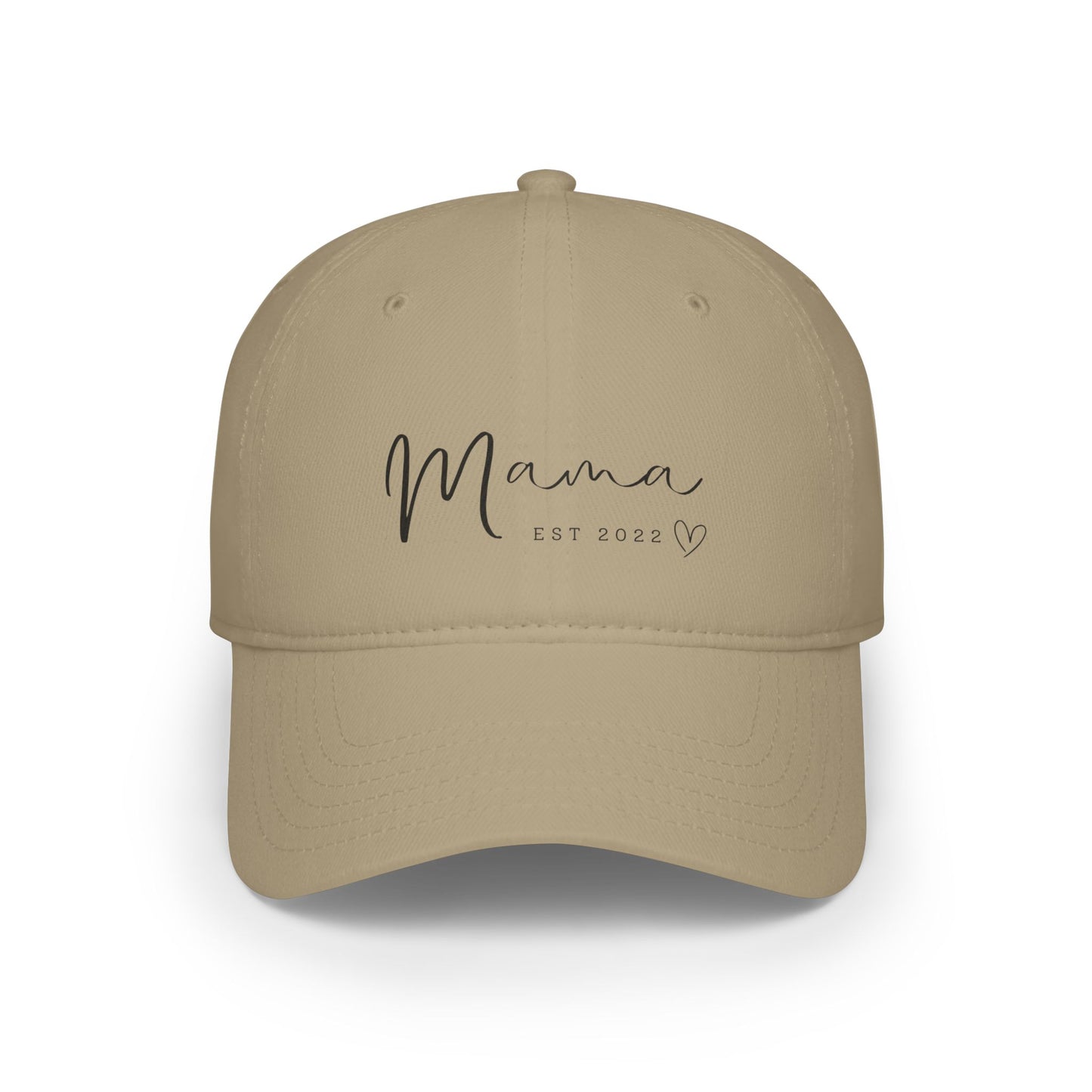 Low Profile Baseball Cap- MAMA EST 2022