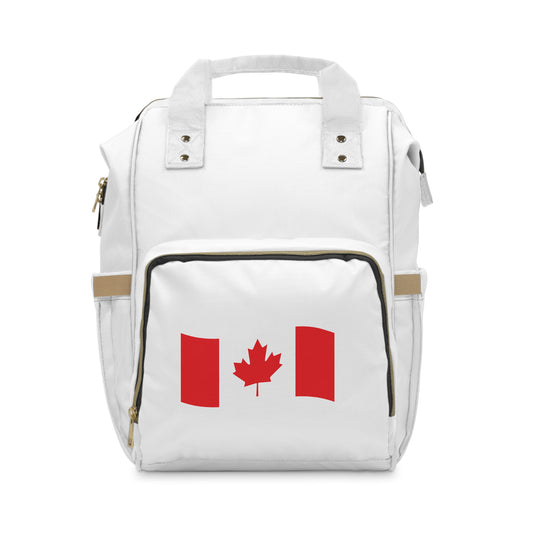 Diaper Backpack- Canadian Flag