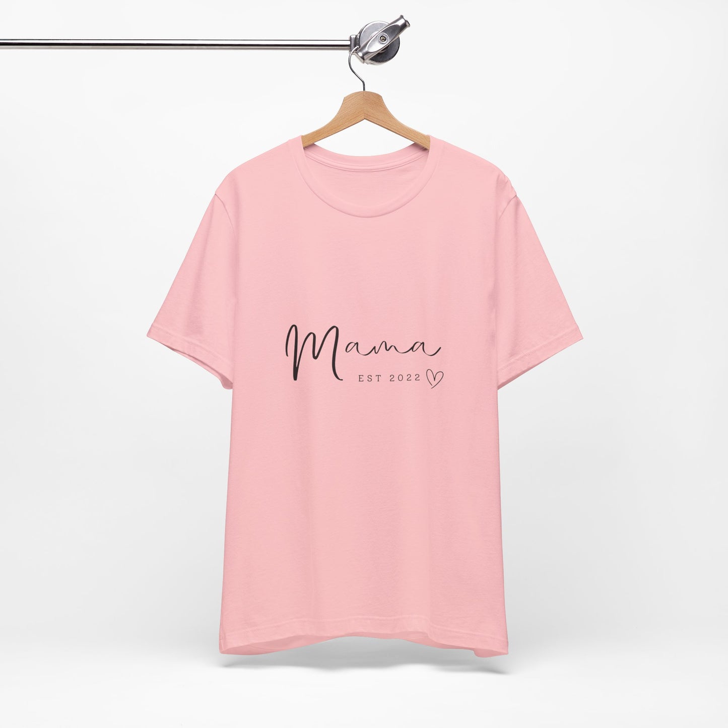 Unisex Jersey Short Sleeve Tee- MAMA EST 2022