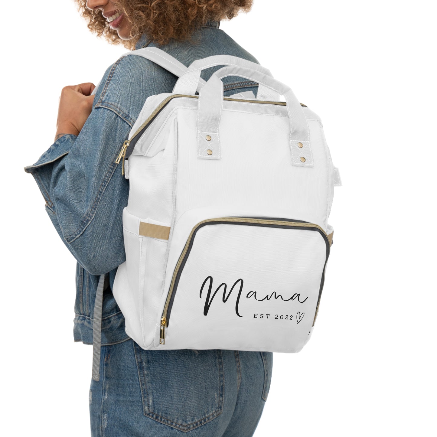 Diaper Backpack- MAMA EST 2022
