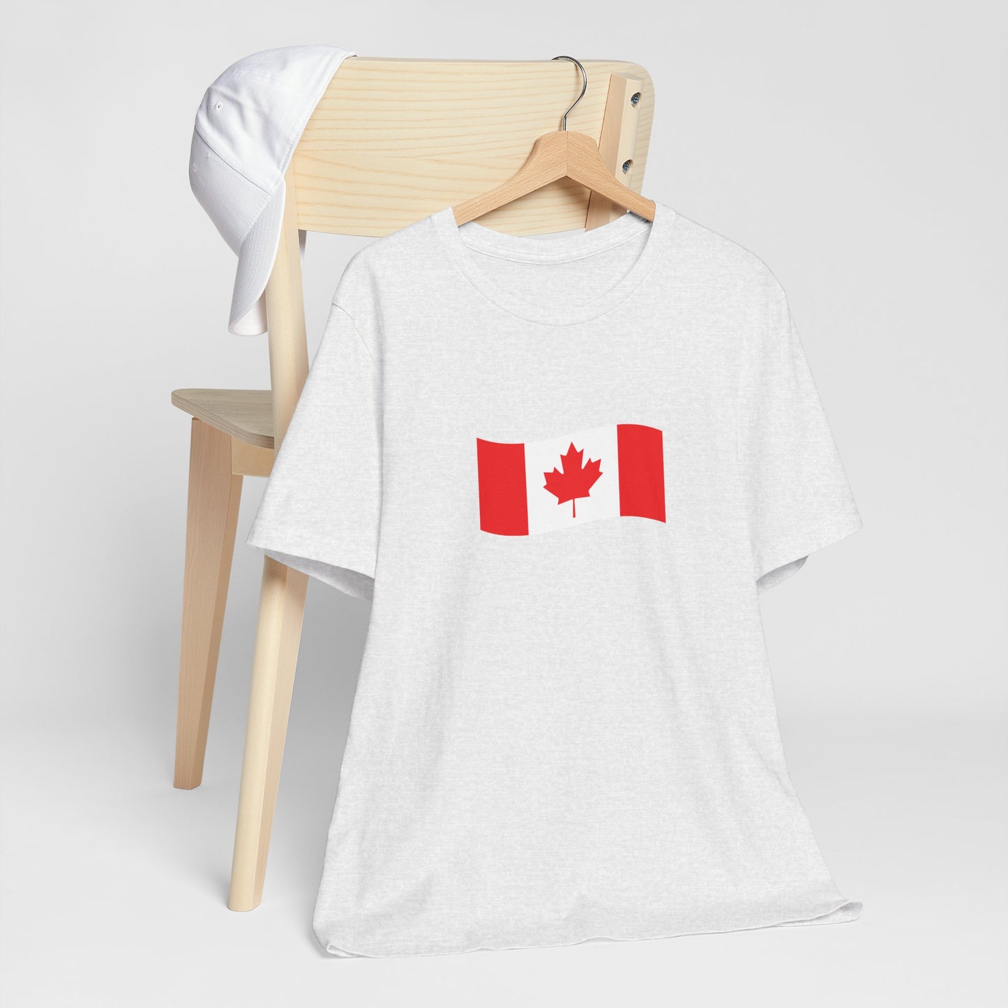 Unisex Jersey Short Sleeve Tee- Canadian Flag