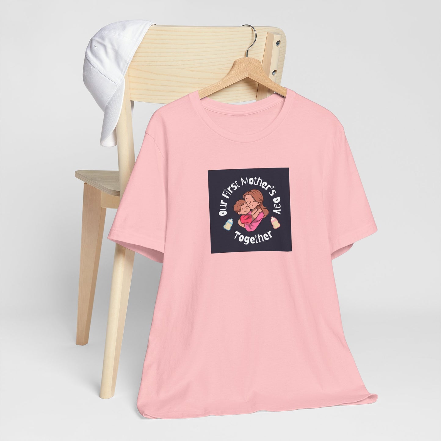 Unisex Jersey Short Sleeve Tee- Our First Mother's Day Together