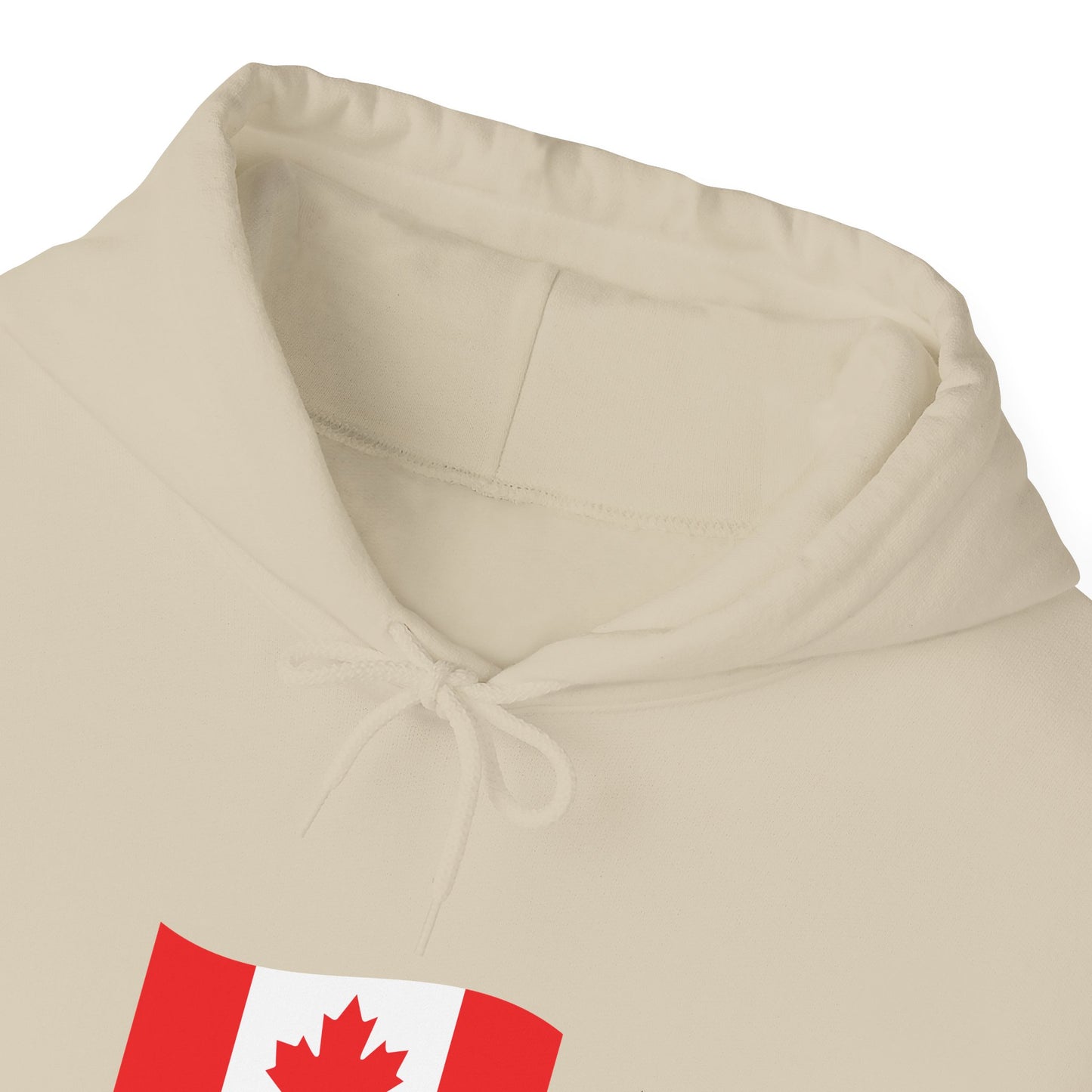 Unisex Hooded Sweatshirt- Canadian Flag