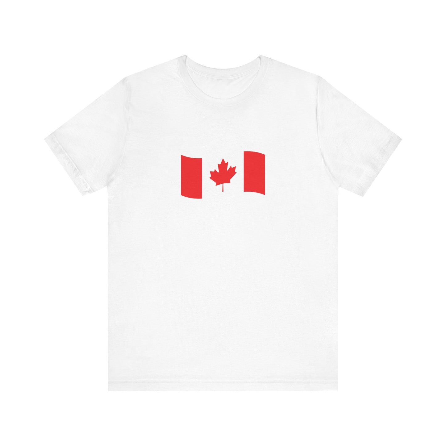 Unisex Jersey Short Sleeve Tee- Canadian Flag