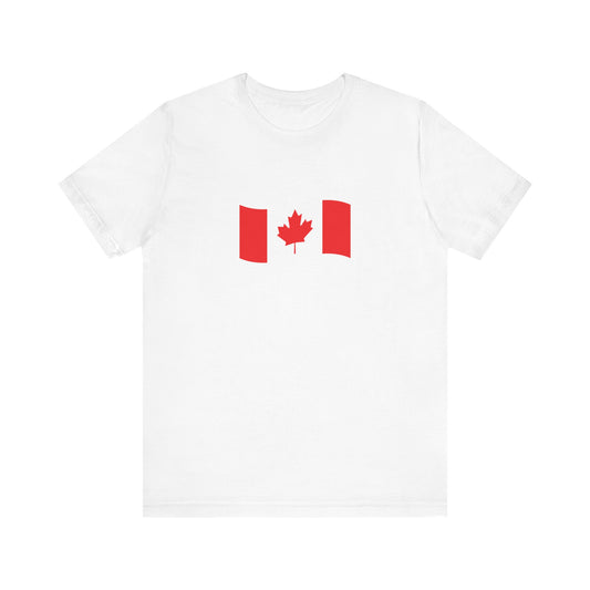 Unisex Jersey Short Sleeve Tee- Canadian Flag