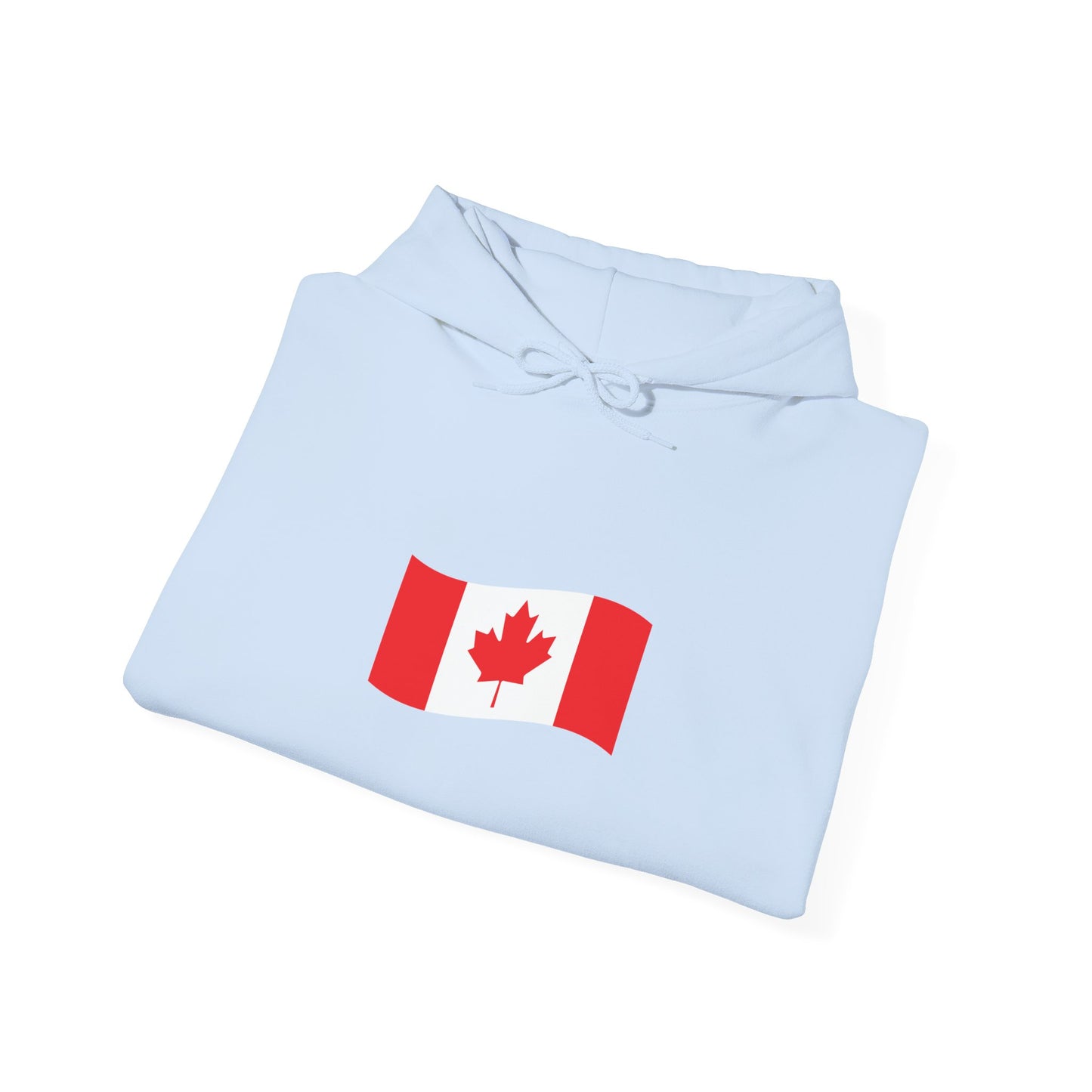 Unisex Hooded Sweatshirt- Canadian Flag